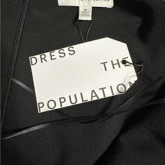 Dress The Population Iris High Slit Evening Gown, Size Medium (v) - Picture 10 of 14